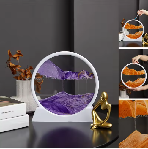 3D Moving Sand Art Frame